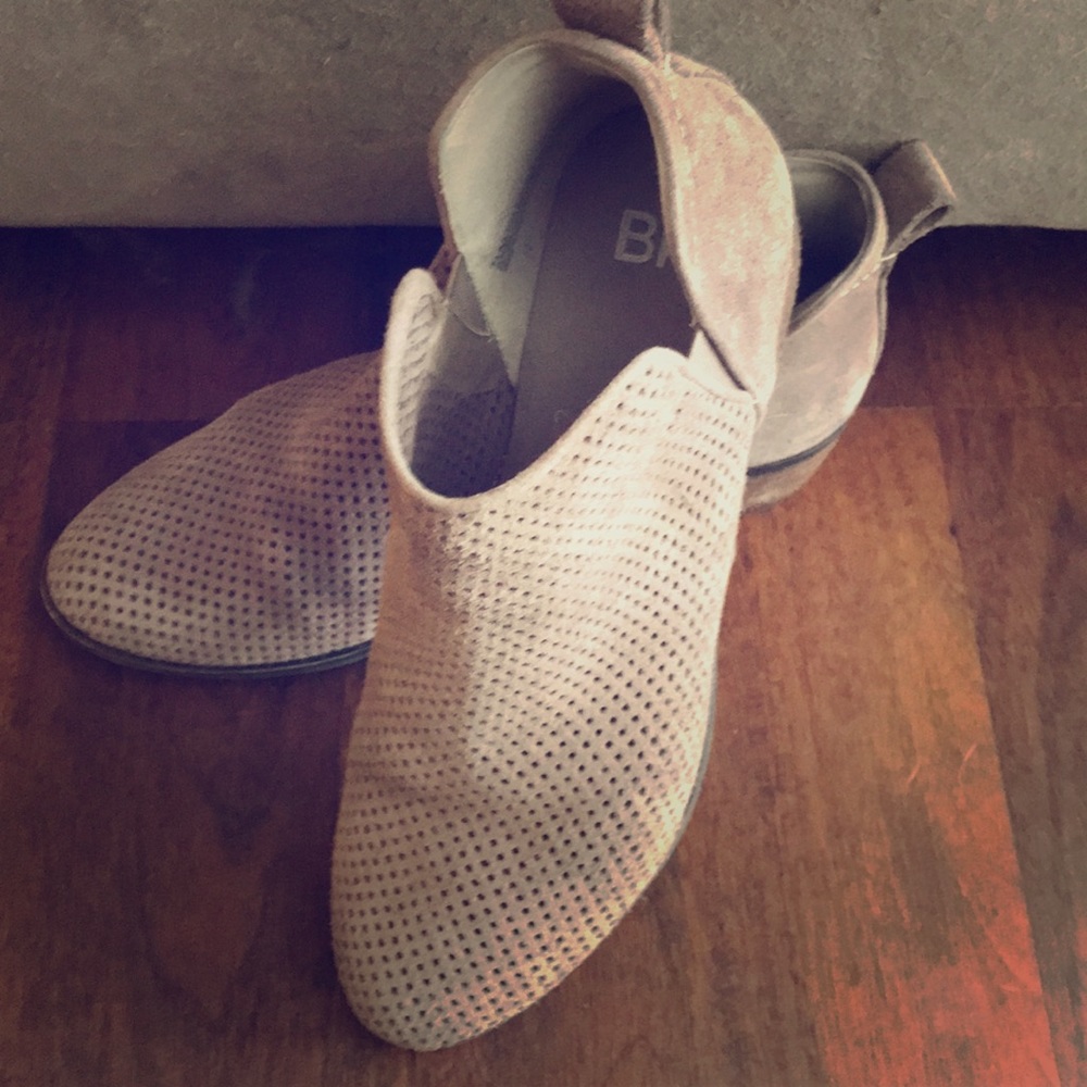 BP mauve booties! Only worn a few times.